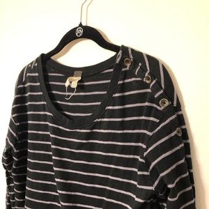 Striped great sweatshirt